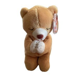 1999 Hope The Bear Prayer Ty Beanie Baby Plush Collectible Vintage Y2K 90s Prayi